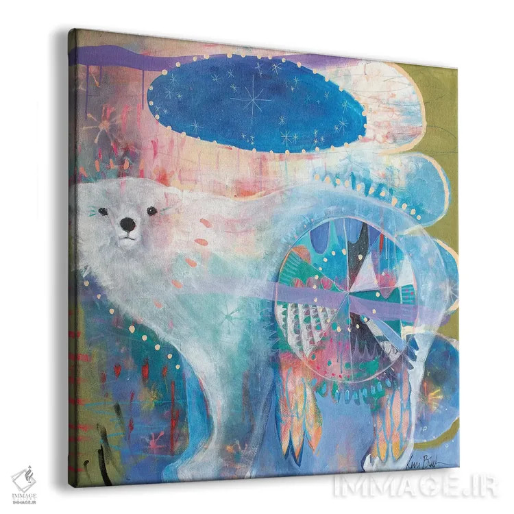 تابلو دکوراتیو ندای شمالی اثر کری مک کیب - نمای پرسپکتیو محصول