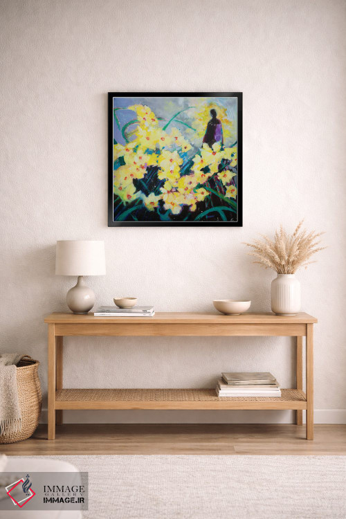 تابلو دکوراتیو در باغ مرا ملاقات کن اثر کری مک کیب - D4B