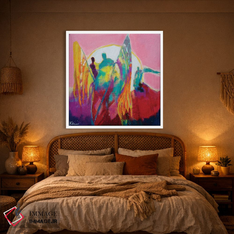 تابلو دکوراتیو در تیم تو اثر کری مک کیب - D1W