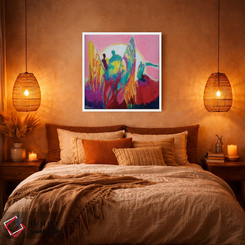 تابلو دکوراتیو در تیم تو اثر کری مک کیب - D3W