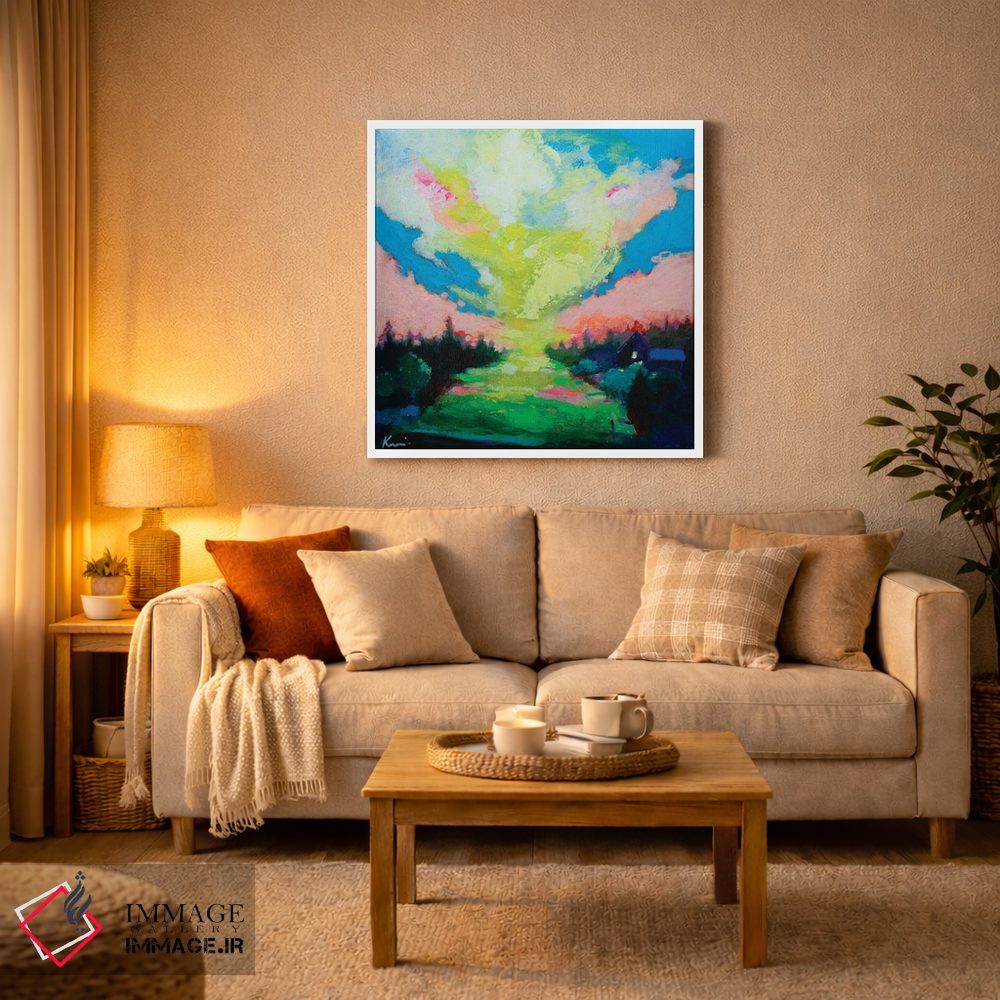 تابلو انتزاعی روز کاملا نو اثر کری مک کیب - D2W