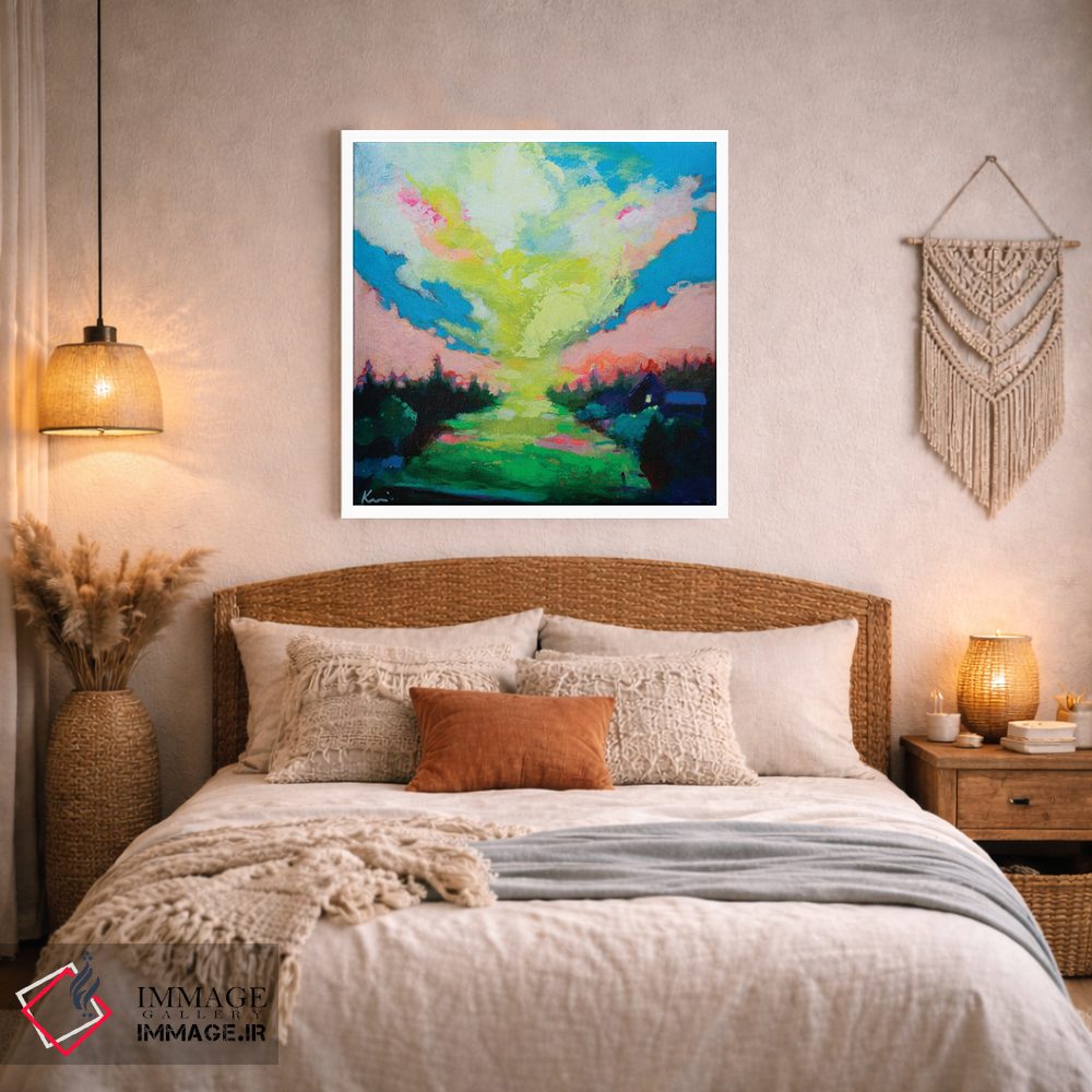 تابلو انتزاعی روز کاملا نو اثر کری مک کیب - D3W