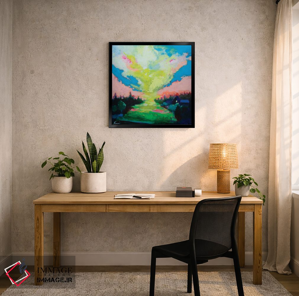 تابلو انتزاعی روز کاملا نو اثر کری مک کیب - D5B