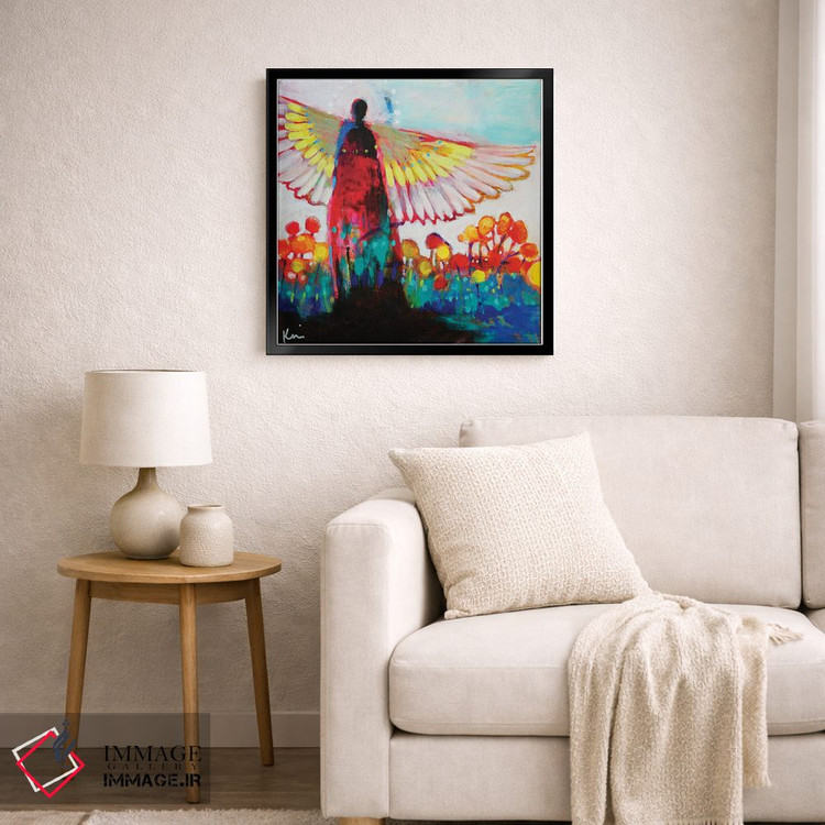 تابلو دکوراتیو آرامش در باغ اثر کری مک کیب - D6B