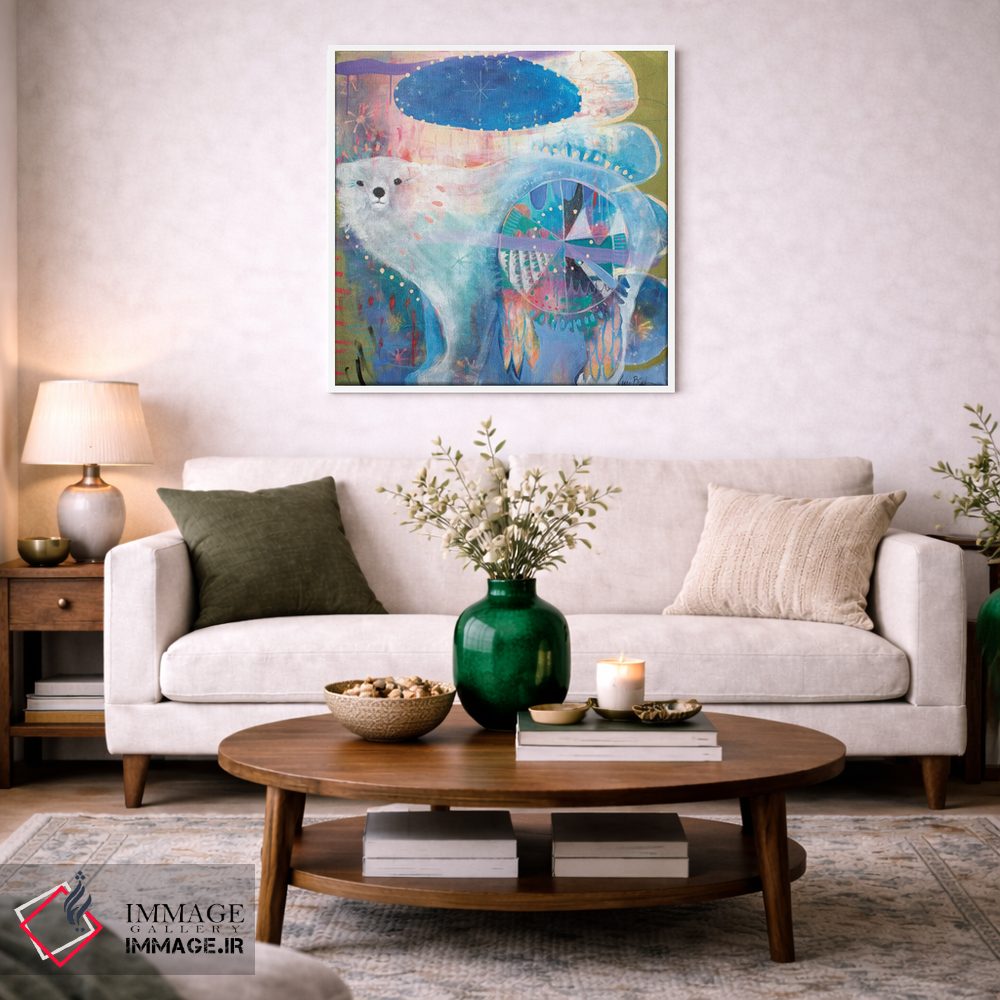 تابلو دکوراتیو ندای شمالی اثر کری مک کیب - D3W