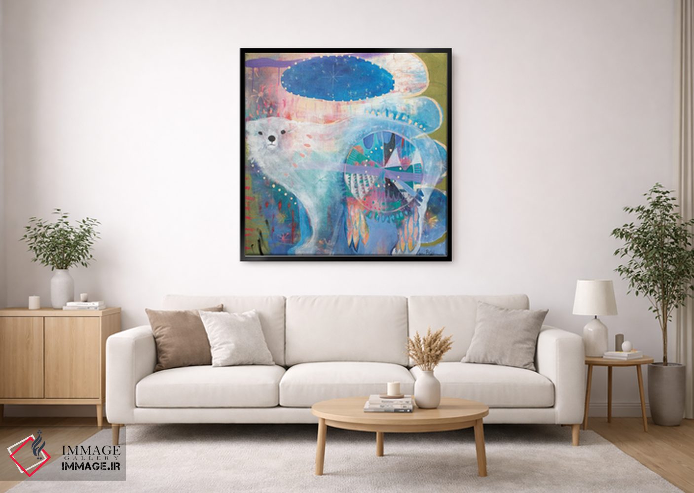 تابلو دکوراتیو ندای شمالی اثر کری مک کیب - D1B