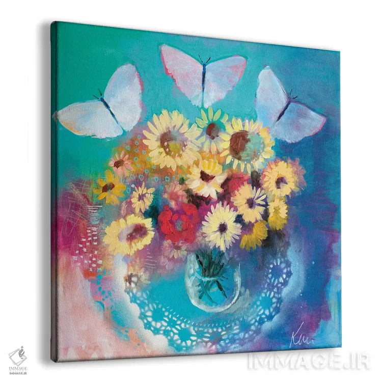 تابلو دکوراتیو شکرگزاری تابستان اثر کری مک کیب - نمای پرسپکتیو محصول