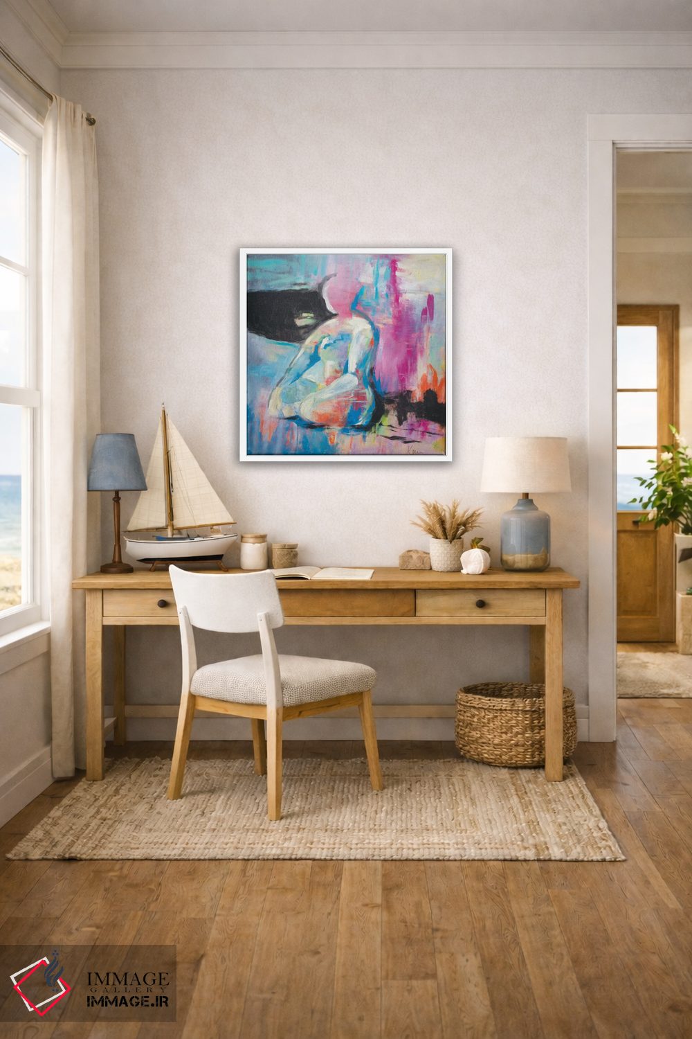 تابلو دکوراتیو مراقبه های صبحگاهی اثر کری مک کیب - D3W