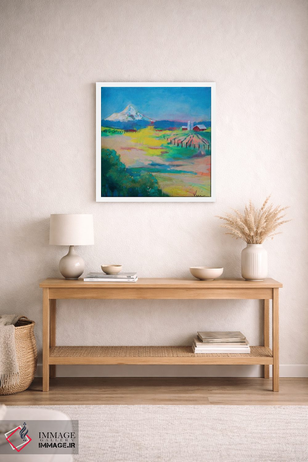 تابلو دکوراتیو در راه طویله اثر کری مک کیب - D3W