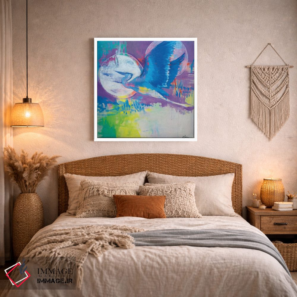 تابلو دکوراتیو اوج گرفتن اثر کری مک کیب - D2W