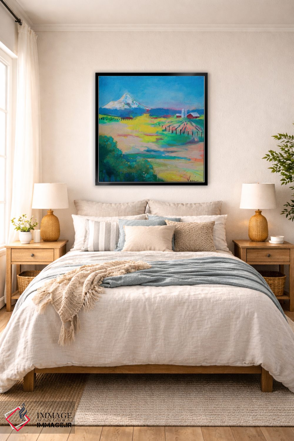 تابلو دکوراتیو در راه طویله اثر کری مک کیب - D6B