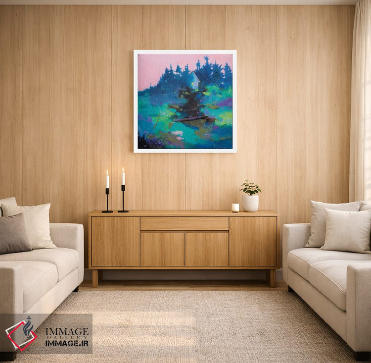 تابلو انتزاعی می دانستم که آنجا خواهی بود اثر کری مک کیب - D2W