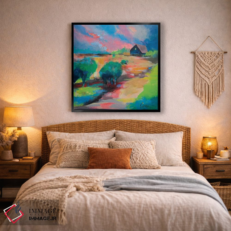 تابلو دکوراتیو تو راه خانه را می دانی اثر کری مک کیب - D3B