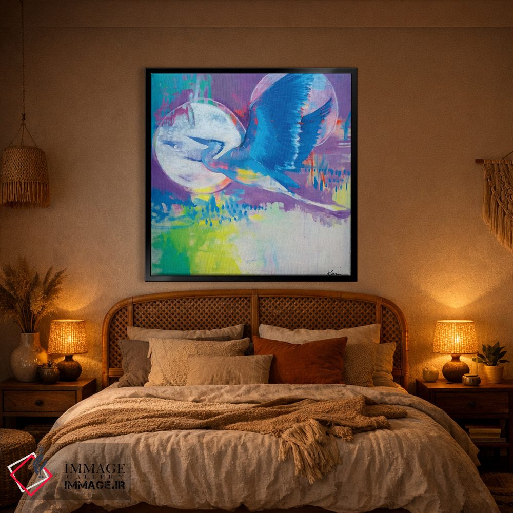 تابلو دکوراتیو اوج گرفتن اثر کری مک کیب - D1B