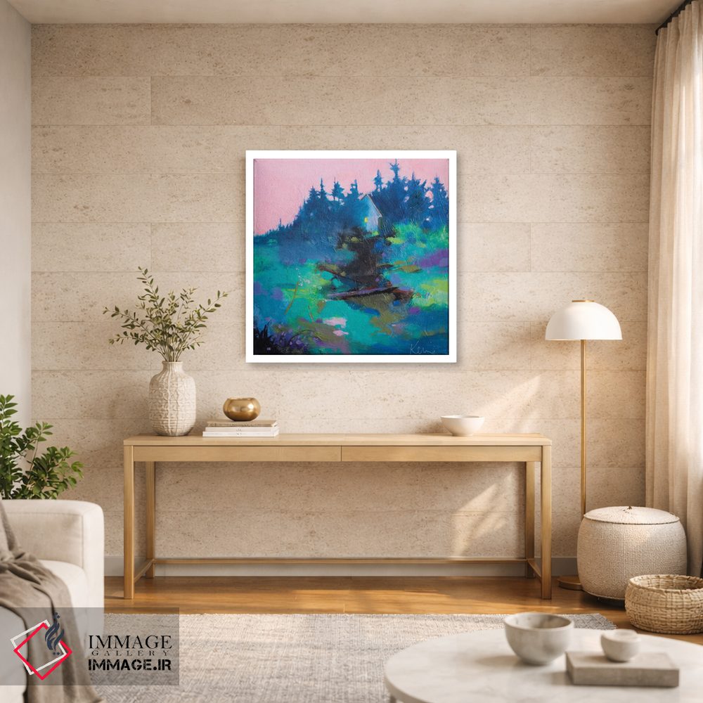 تابلو انتزاعی می دانستم که آنجا خواهی بود اثر کری مک کیب - D3W