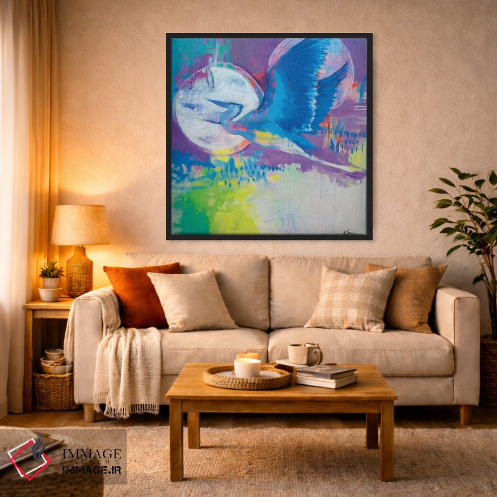 تابلو دکوراتیو اوج گرفتن اثر کری مک کیب - D4B