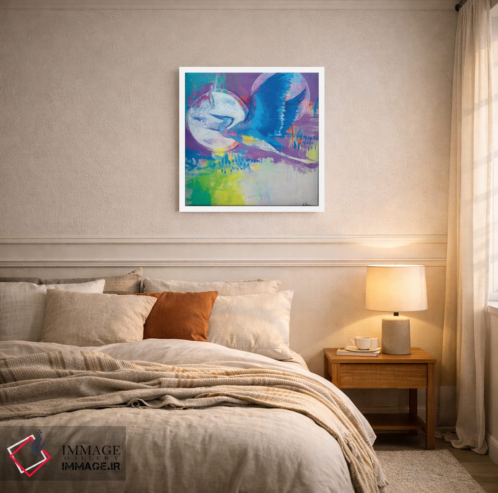 تابلو دکوراتیو اوج گرفتن اثر کری مک کیب - D5W