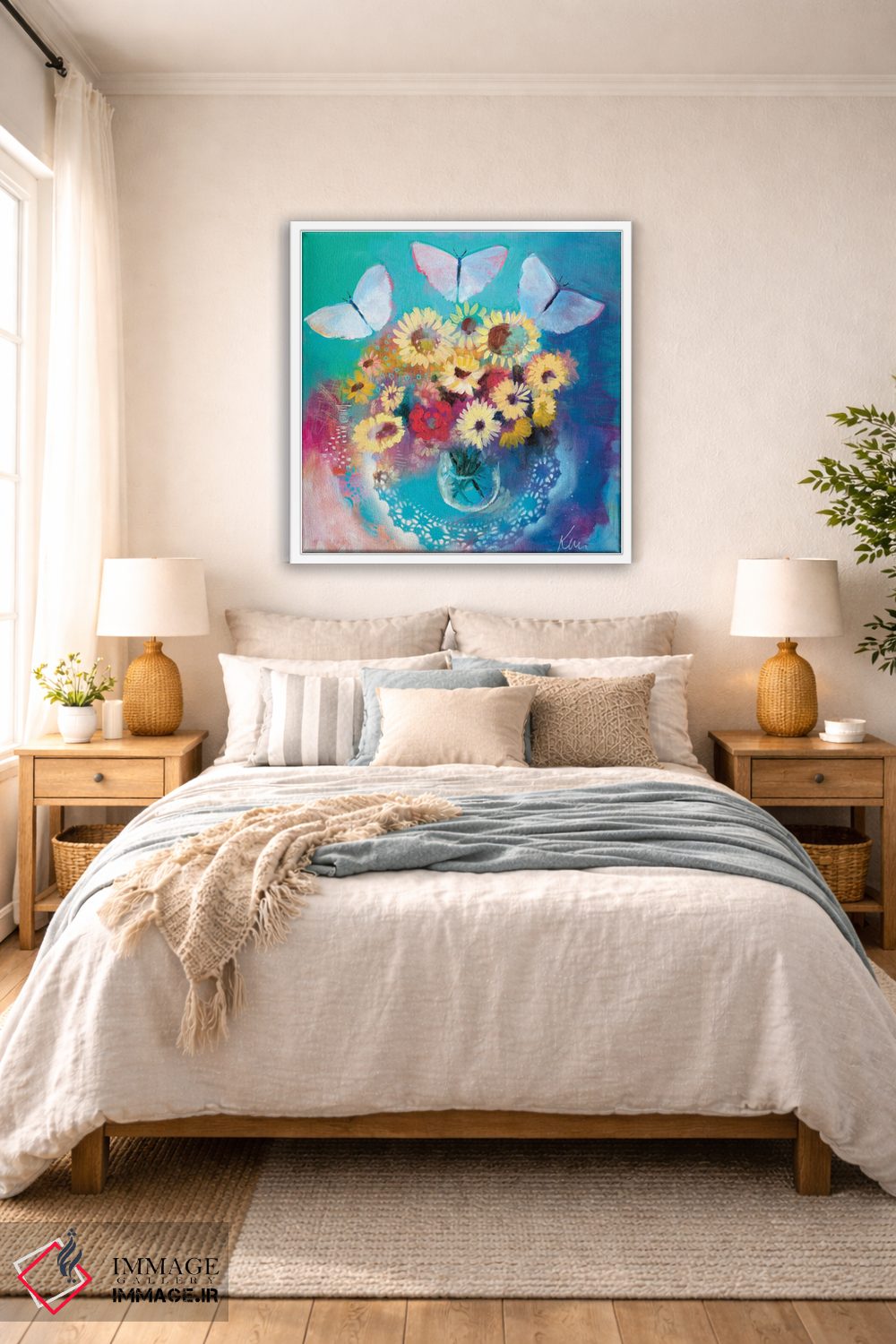 تابلو دکوراتیو شکرگزاری تابستان اثر کری مک کیب - D5W