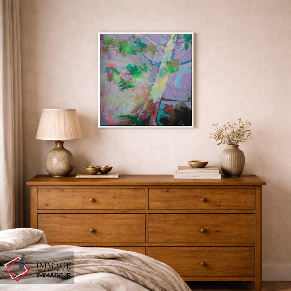 تابلو دکوراتیو شاخه های درازشونده اثر کری مک کیب - D1W