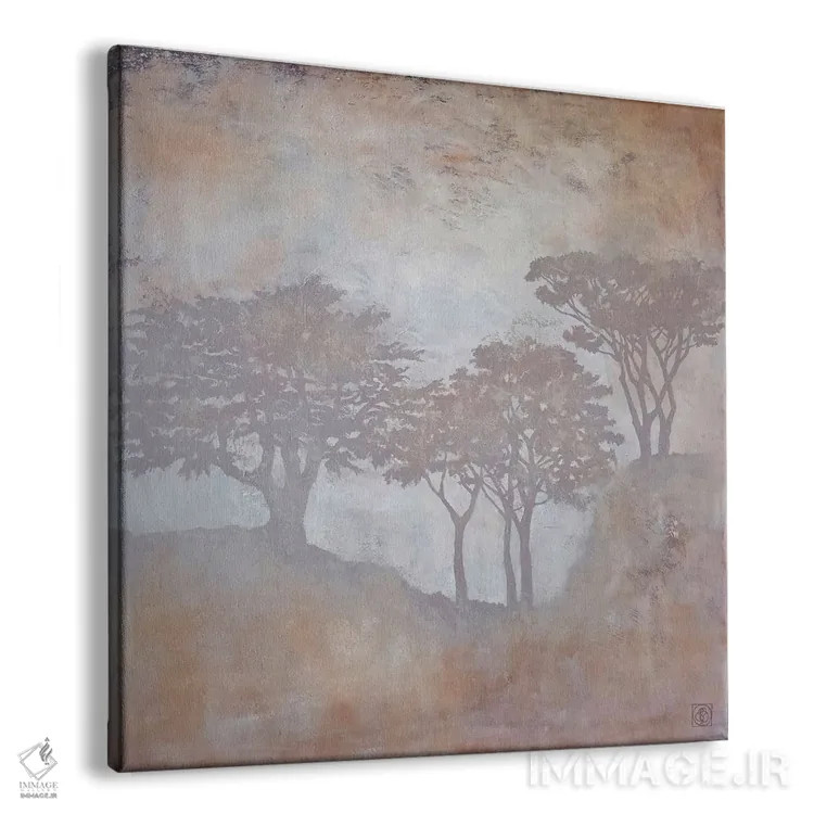 تابلو دکوراتیو منظره جنگلی شماره ۱ اثر کاتیا بلینی - نمای پرسپکتیو محصول