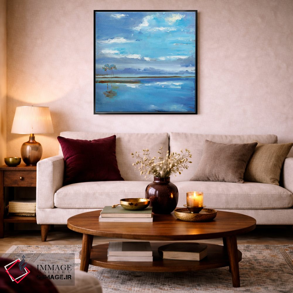 تابلو انتزاعی منظره میسی اثر کاتلین برادریک - D5B