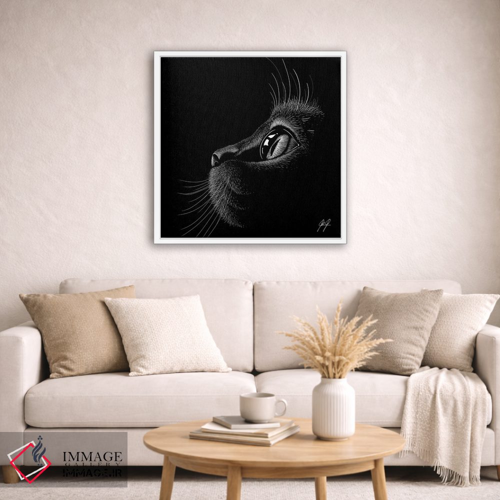 تابلو دکوراتیو کوچولوی بامزه اثر کاترین فدرر - D2W