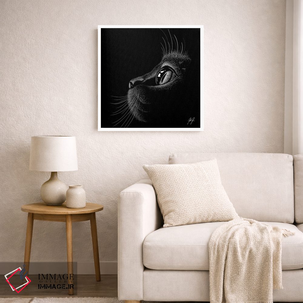 تابلو دکوراتیو کوچولوی بامزه اثر کاترین فدرر - D6W