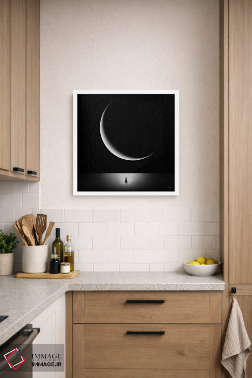 تابلو دکوراتیو شیدای ماه اثر کاترین فدرر - D5W