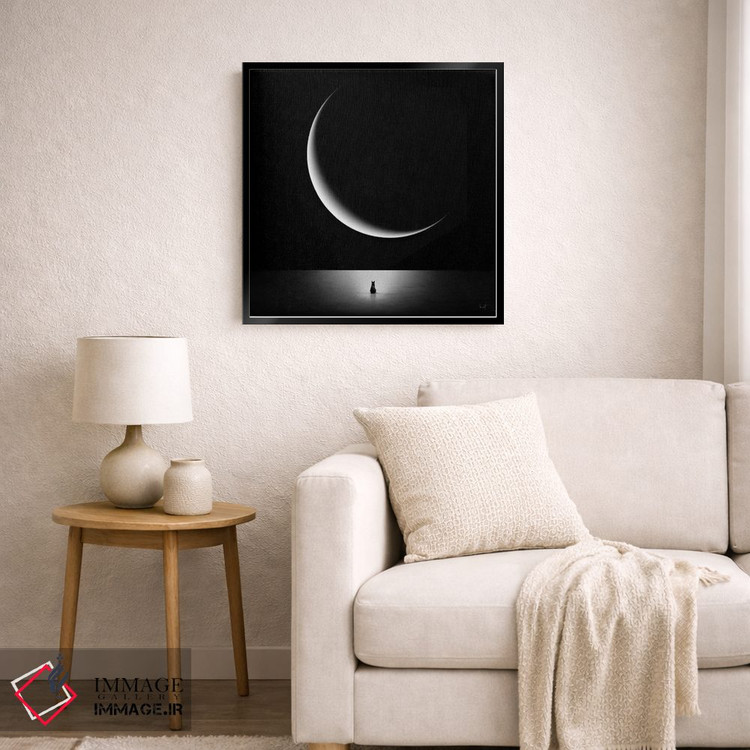 تابلو دکوراتیو شیدای ماه اثر کاترین فدرر - D6B