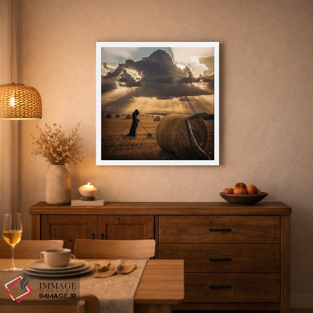 تابلو دکوراتیو شغل دوم فرشته مرگ اثر کاترین فدرر - D2W