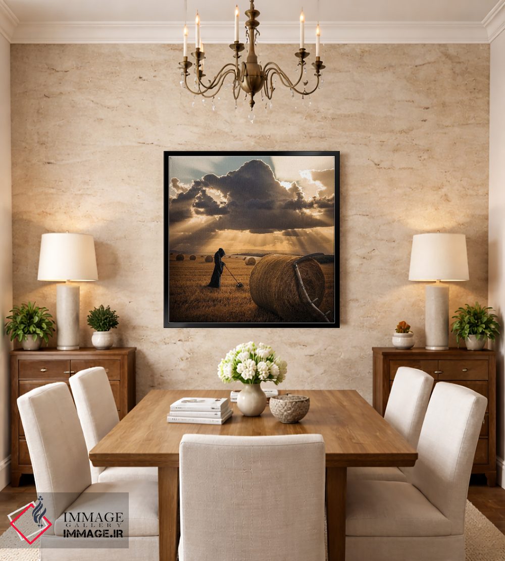 تابلو دکوراتیو شغل دوم فرشته مرگ اثر کاترین فدرر - D3B