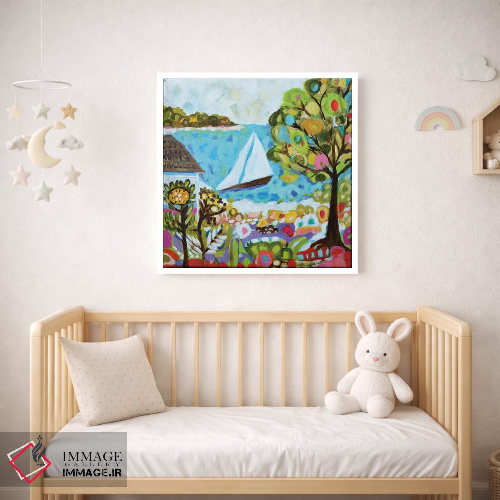 تابلو دکوراتیو خیال دریایی ۵ اثر کارن فیلدز - D1W