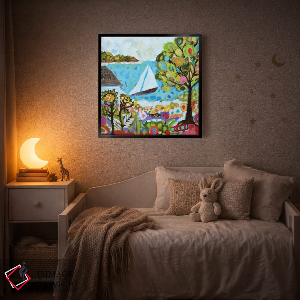 تابلو دکوراتیو خیال دریایی ۵ اثر کارن فیلدز - D5B