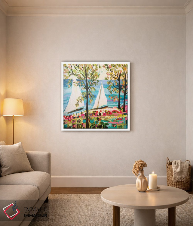 تابلو دکوراتیو خیال دریایی ۴ اثر کارن فیلدز - D2W