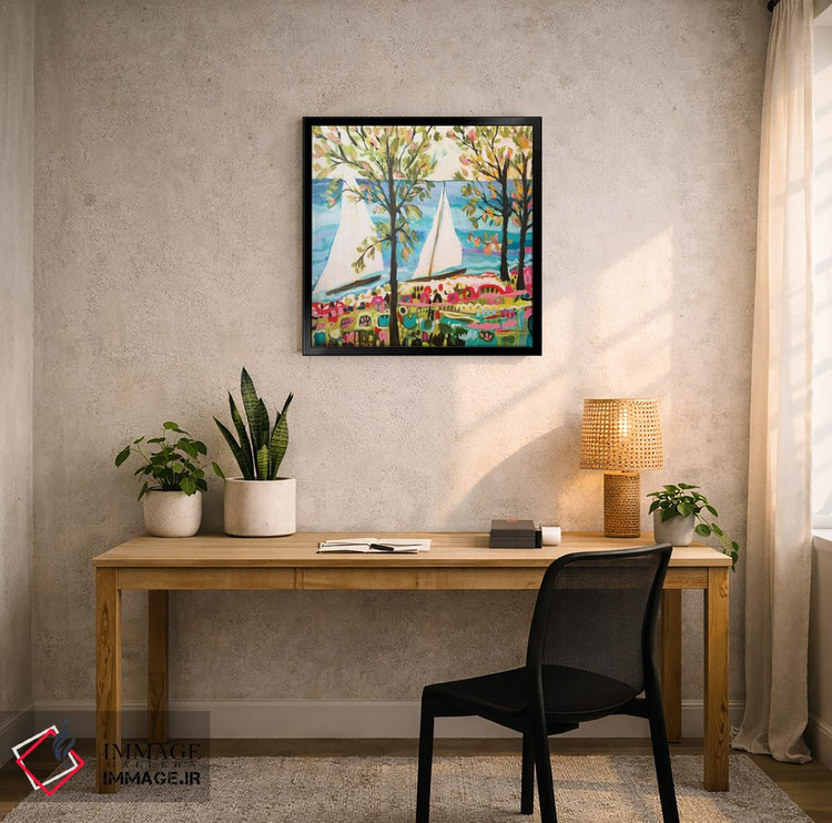 تابلو دکوراتیو خیال دریایی ۴ اثر کارن فیلدز - D5B