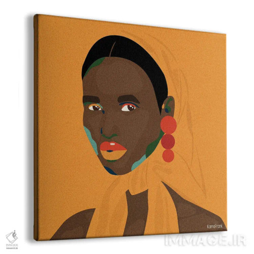 تابلو مینیمال پیچیده در... اثر کمو فرانک - نمای پرسپکتیو محصول