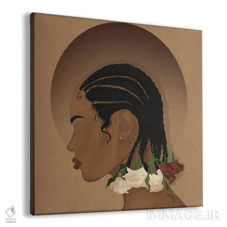 تابلو دکوراتیو کودک گل اثر خیا ای - نمای پرسپکتیو محصول