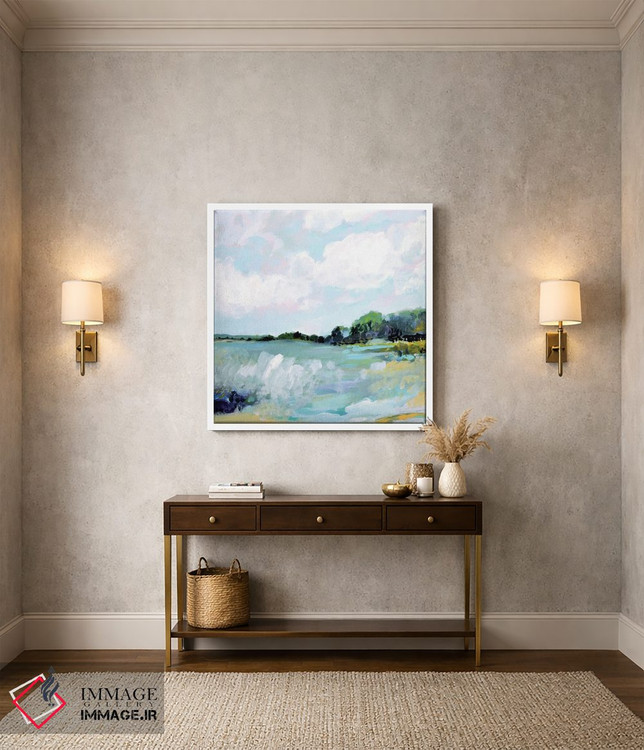 تابلو انتزاعی منظره موج ۱ اثر کارن فیلدز - D1W