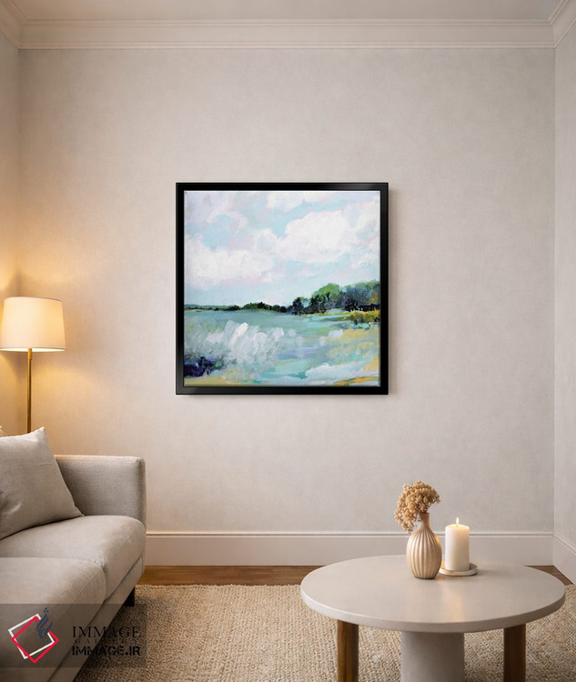 تابلو انتزاعی منظره موج ۱ اثر کارن فیلدز - D5B