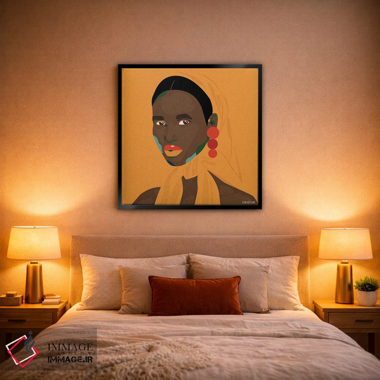 تابلو مینیمال پیچیده در... اثر کمو فرانک - D1B