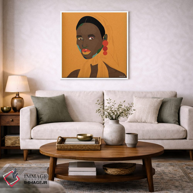 تابلو مینیمال پیچیده در... اثر کمو فرانک - D2W