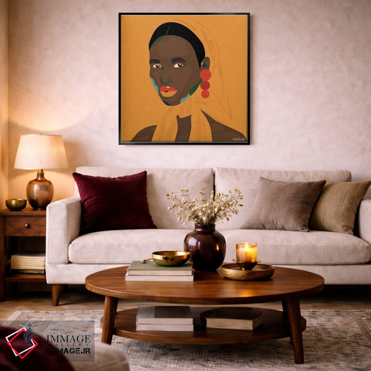 تابلو مینیمال پیچیده در... اثر کمو فرانک - D3B