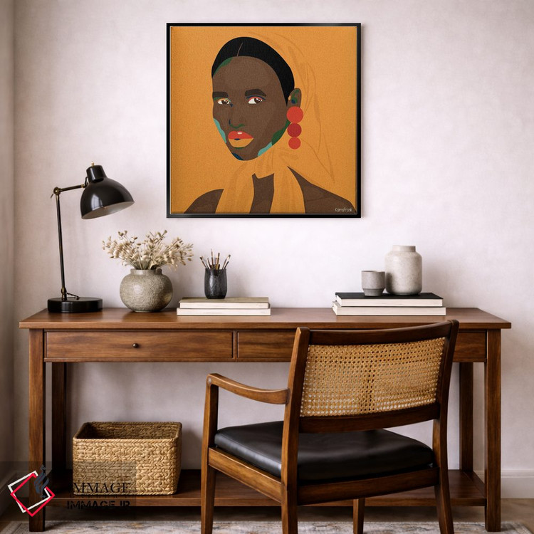 تابلو مینیمال پیچیده در... اثر کمو فرانک - D6B