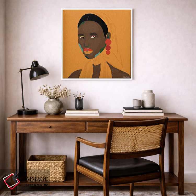 تابلو مینیمال پیچیده در... اثر کمو فرانک - D5W