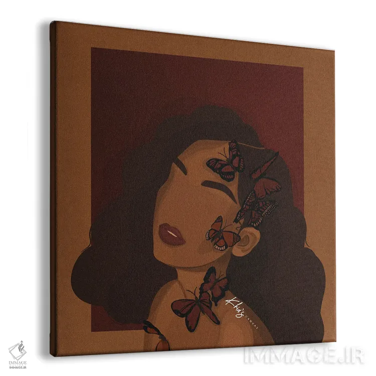 تابلو دکوراتیو پرواز کن اثر خیا ای - نمای پرسپکتیو محصول