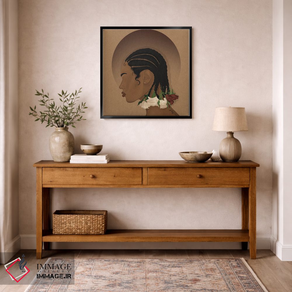 تابلو دکوراتیو کودک گل اثر خیا ای - D5B