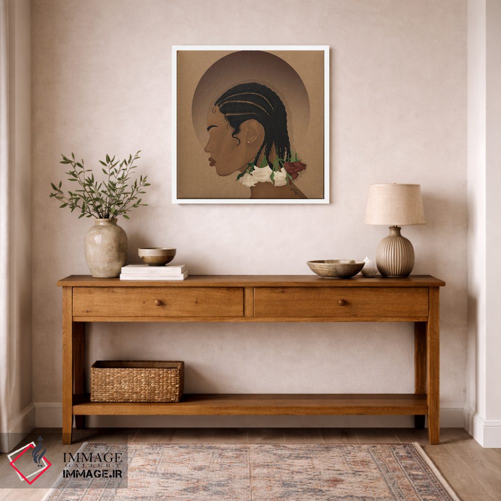 تابلو دکوراتیو کودک گل اثر خیا ای - D3W