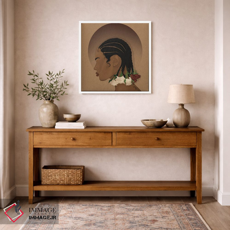 تابلو دکوراتیو کودک گل اثر خیا ای - D3W
