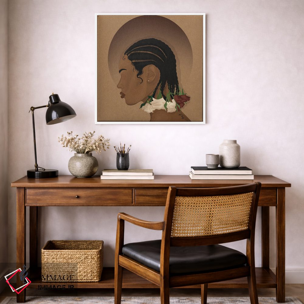 تابلو دکوراتیو کودک گل اثر خیا ای - D4W