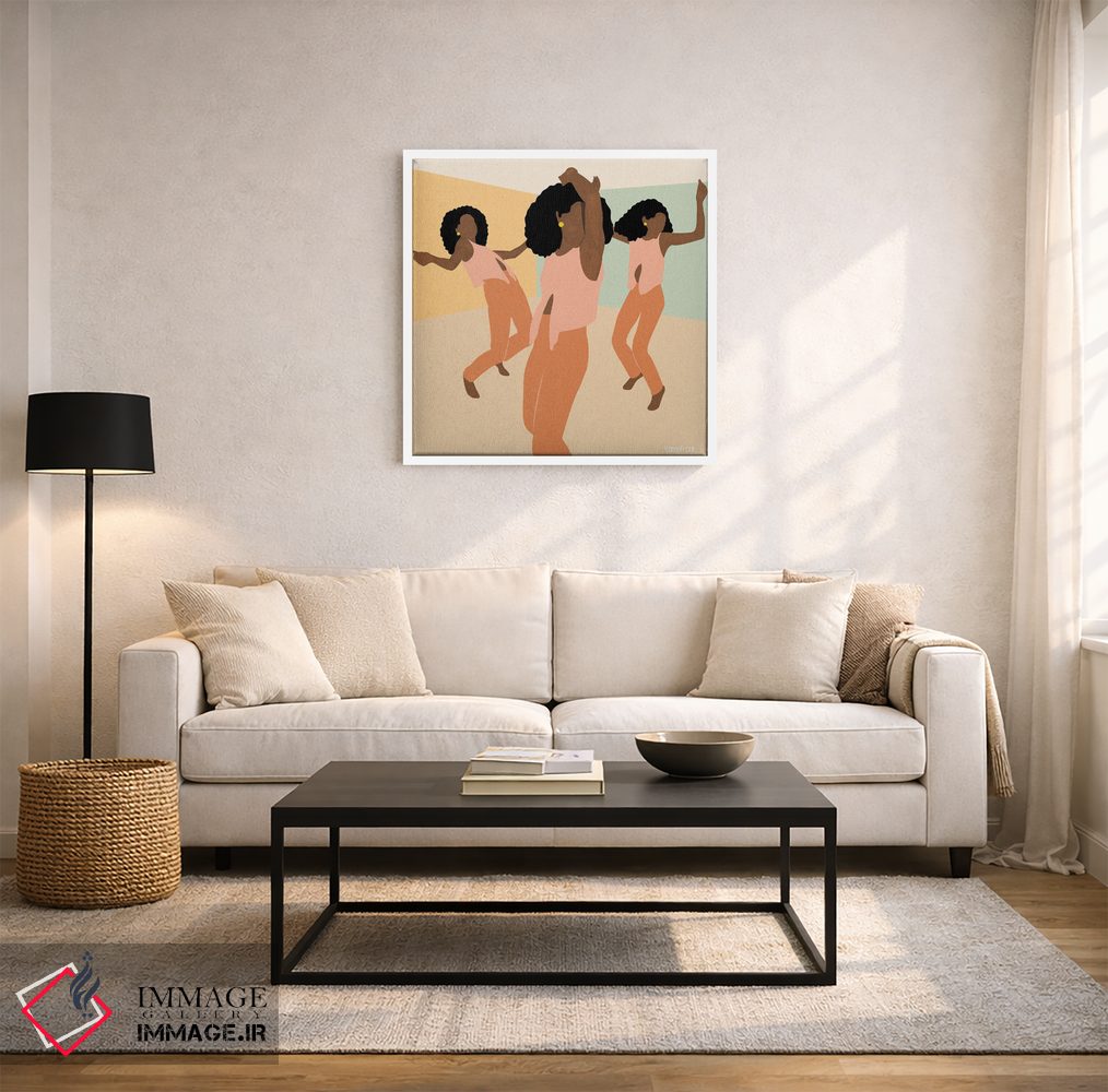 تابلو مینیمال جمعه مبارک اثر کمو فرانک - D1W